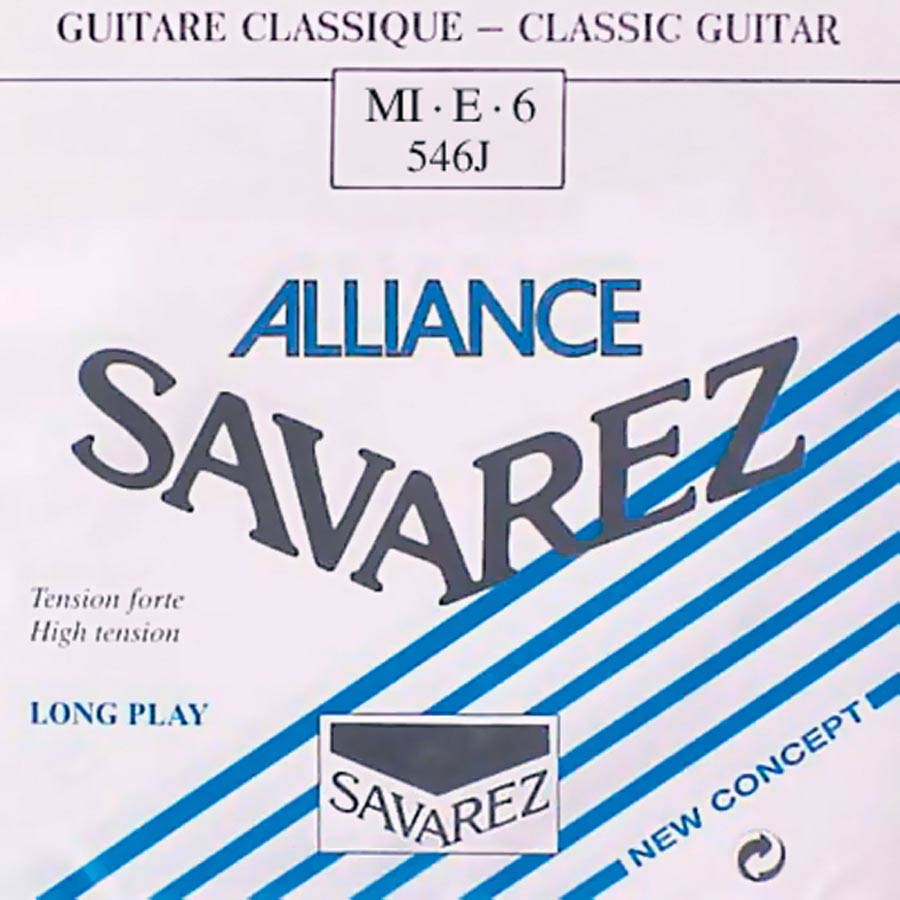 Savarez: 546-J E-6 Losse Klassieke Gitaar Snaar High Tension