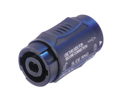 Speakon adapter plug, 4-polig