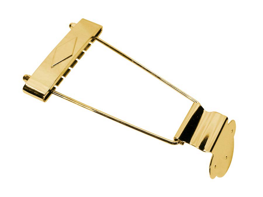 Boston T-2-G Staartstuk voor semi akoestische gitaar, goud, 335 model