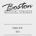 Boston B-414-D Cellosnaar D-2 1/4, chrome steel