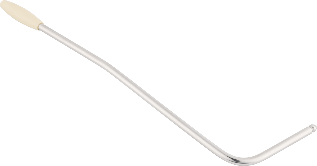 Fender 7715953049 Panorama Jazzmaster/Jaguar Tremolo-arm Chroom met Vintage Witte Tip