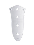 Boston CP-JB-AC Control plate, Jocker bass, 9,5mm holes for inch pots, chrome