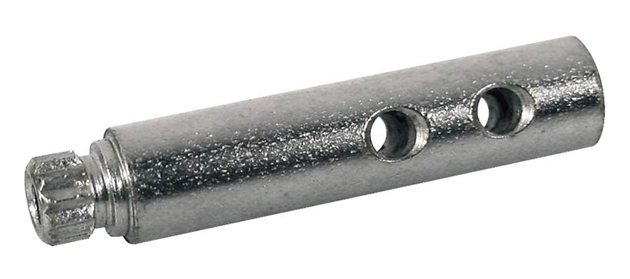 Boston MHP-08D Mechaniekassen, metaal, dubbel geboord, vernikkeld, 6x26mm, 12-pack