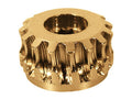 Boston MHP-2511 Wormwielen voor stemmechaniek, messing, diameter: 11mm, 12-pack