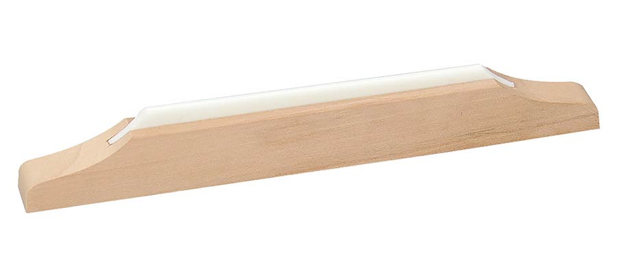 Boston P-221 Brug voor gitaar met staartstuk, hardhout, plastic kam