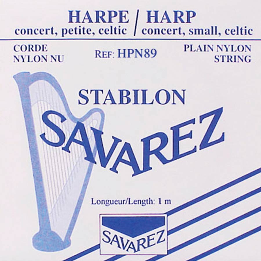 Savarez: Harpsnaar, Rectified Nylon, 0,89mm, Lengte: 1 Meter