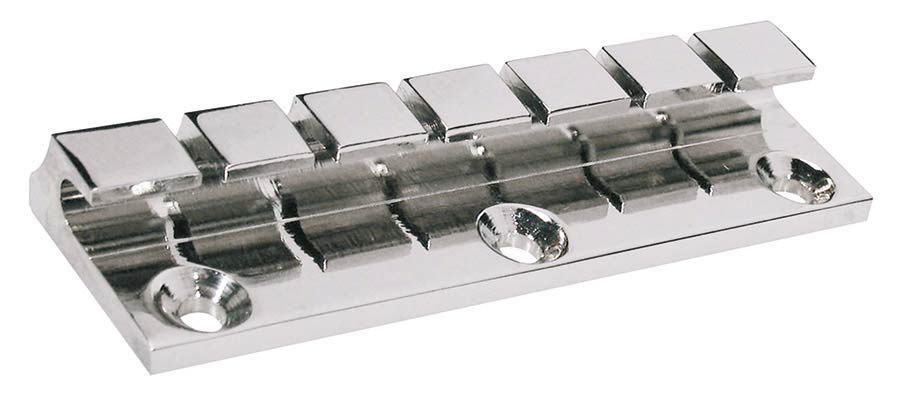 Boston SGW-6 Staartstuk solid body gitaar, chroom, 6-snarig