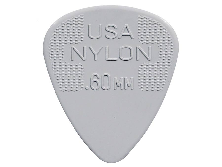 Dunlop: 0.60 Mm. Nylon, Lichtgrijs, 72-Pack