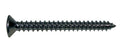 Boston TS-04-B Screw, 4,5x45mm, 12pcs, oval countersunk, tapping, for neck mount, black