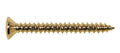 Boston TS-04-G Screw, 4,5x45mm, 12pcs, oval countersunk, tapping, for neck mount, gold