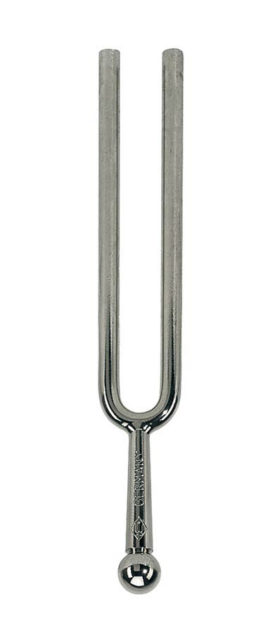 stemvork g1-392.0 Hz., 4,5 mm., rond, vernikkeld