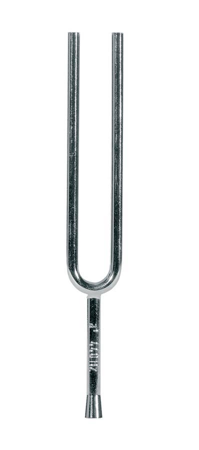 stemvork g1-392.00 Hz., 4x8 mm., vierkant, vernikkeld