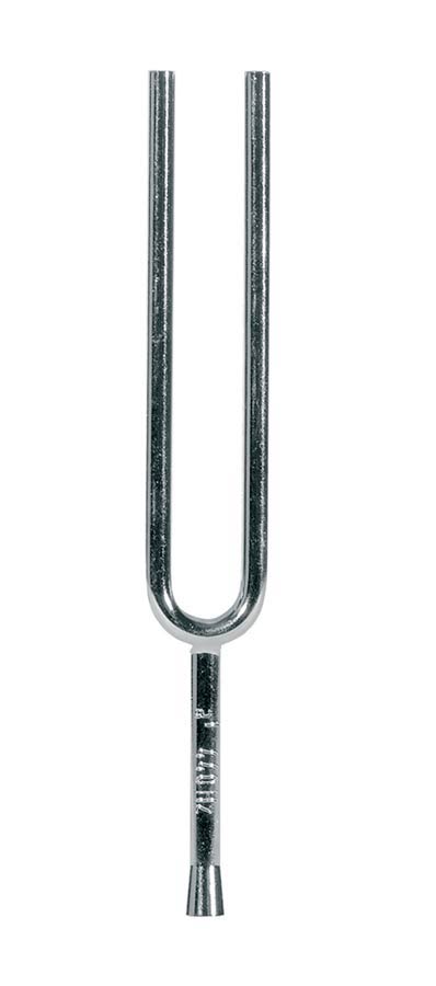 stemvork g#1-415.30 Hz., 4x8 mm., vierkant, vernikkeld