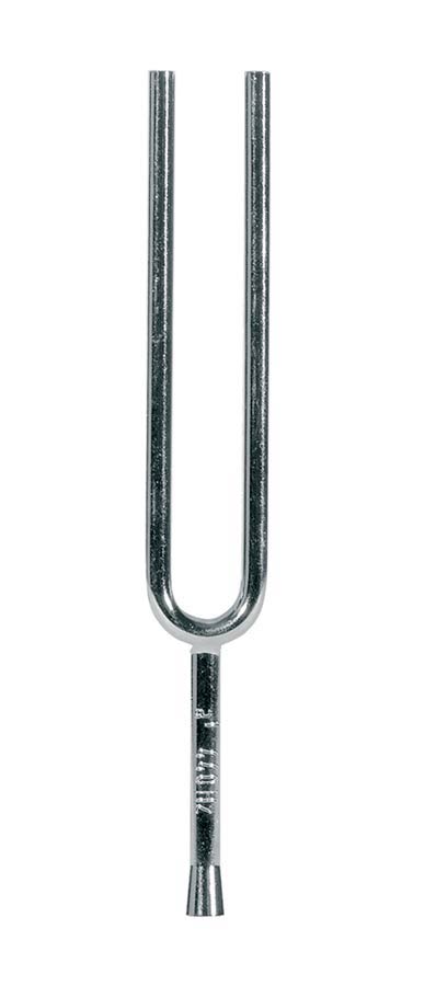 stemvork b1-493.88 Hz., 4x8 mm., vierkant, vernikkeld