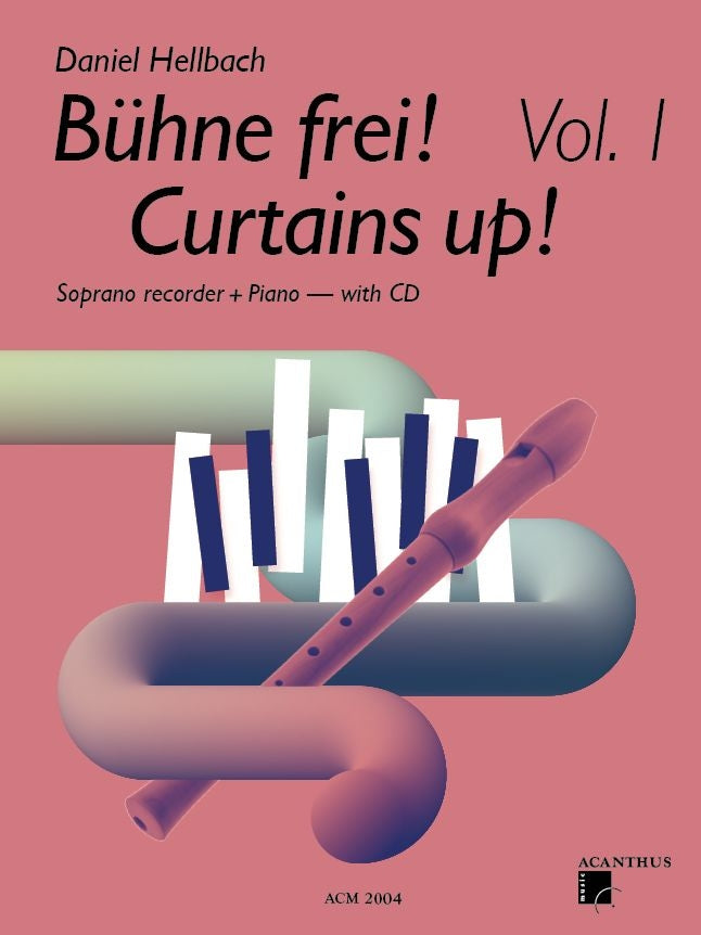Hellbach: Bühne Frei Curtains Up - Vol. 1 (Sopraanblokfluit en piano)