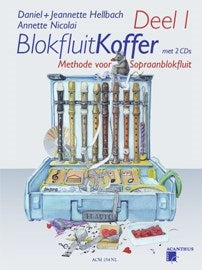 Hellbach: Blokfluitkoffer 1 (sopraanblokfluit)
