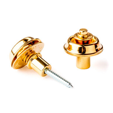 Dunlop SLS1404 Straplok Flush Mount Gold