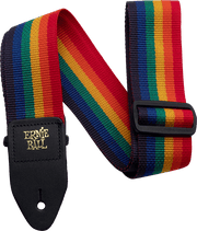 Ernie Ball Polypro Gitaarriem Regenboog
