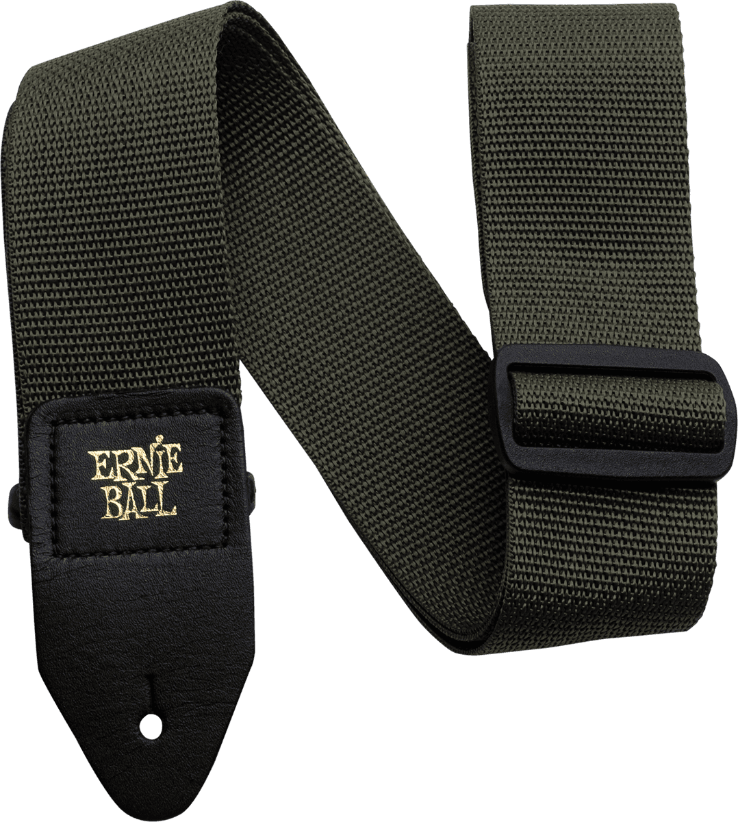Ernie Ball Polypro Gitaarriem – Olijf