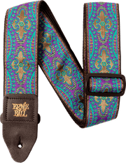 Ernie Ball Jacquard Gitaarriem – Kashmir Moonrise
