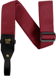 Ernie Ball Polypro Gitaarriem – Strap voor akoestische gitaar bordeaux