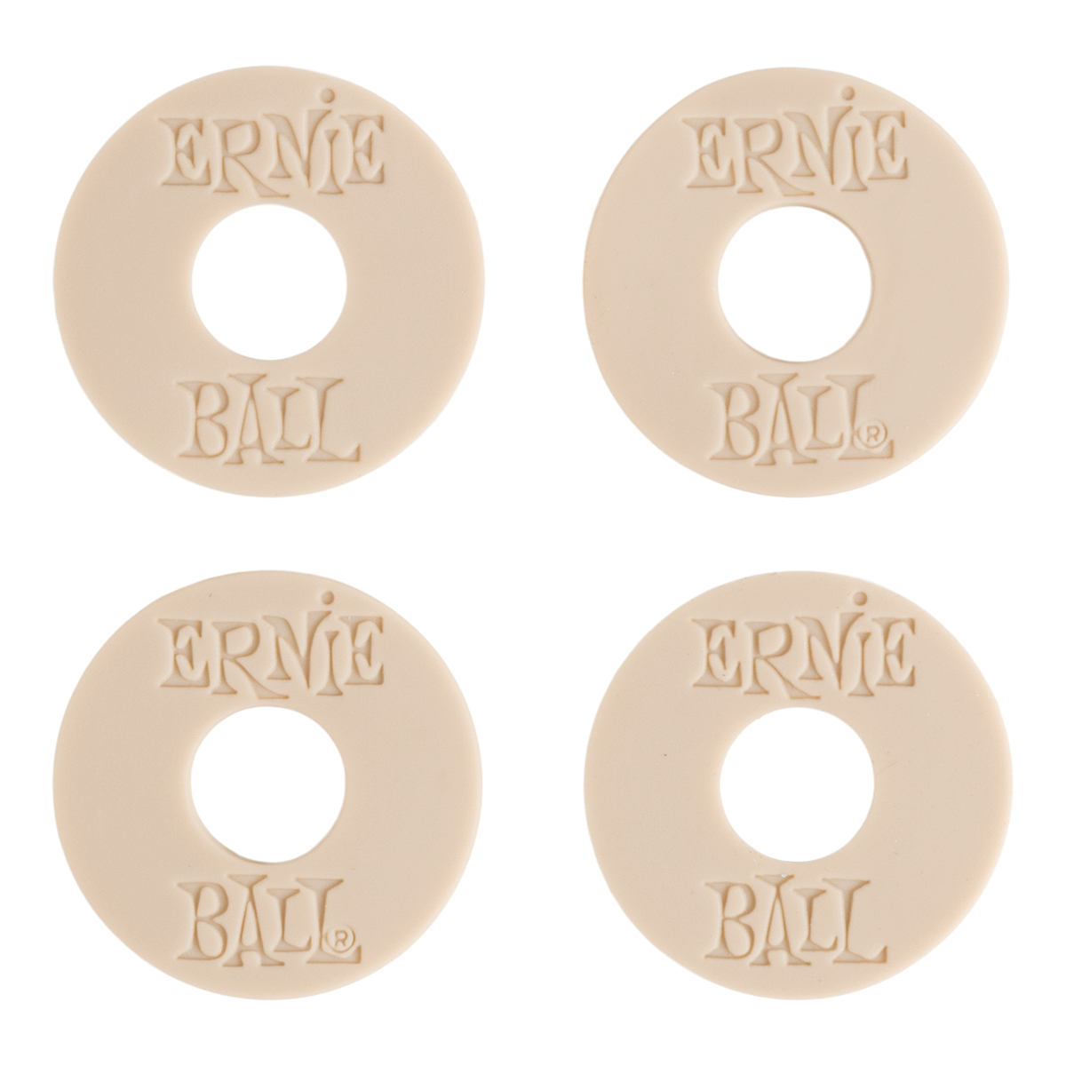 Ernie Ball Strap Blocks Grijs – 4 stuks