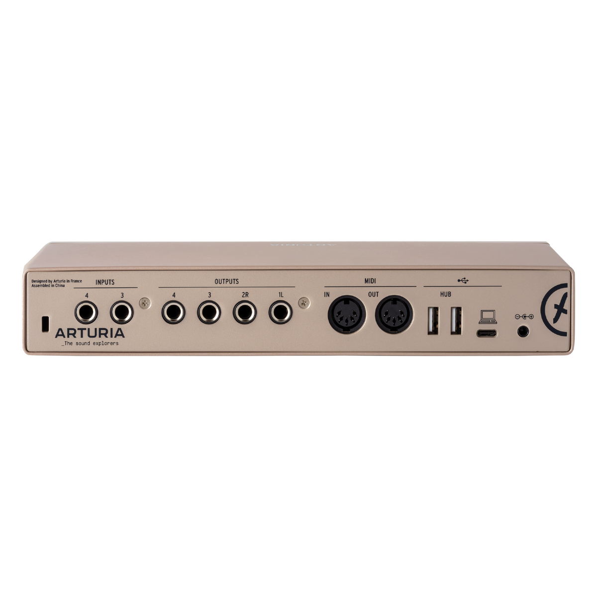 Arturia MiniFuse 4 Champagne afbeelding 4