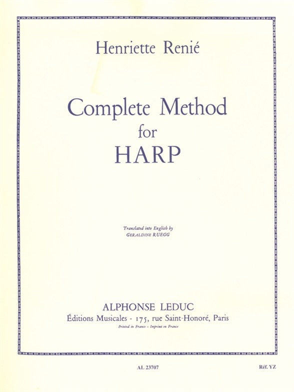 Henriette Renié: Méthode complète