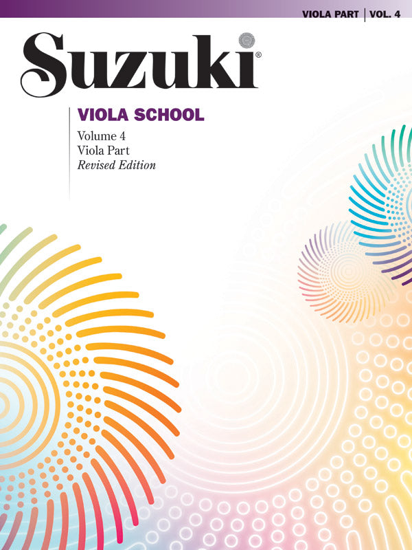 Suzuki Viola School Volume 4 (Viola Part)