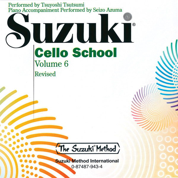 Suzuki Cello School CD Volume 6