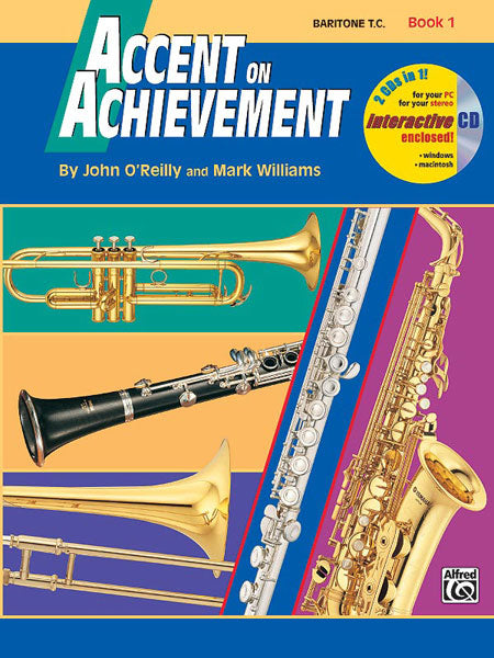 Accent On Achievement, Book 1 (Baritone T.C.)