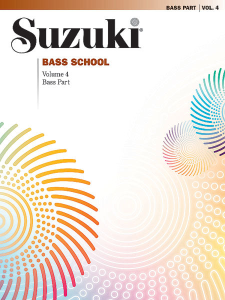 Suzuki: Suzuki Bass School Bass Part, Volume 4