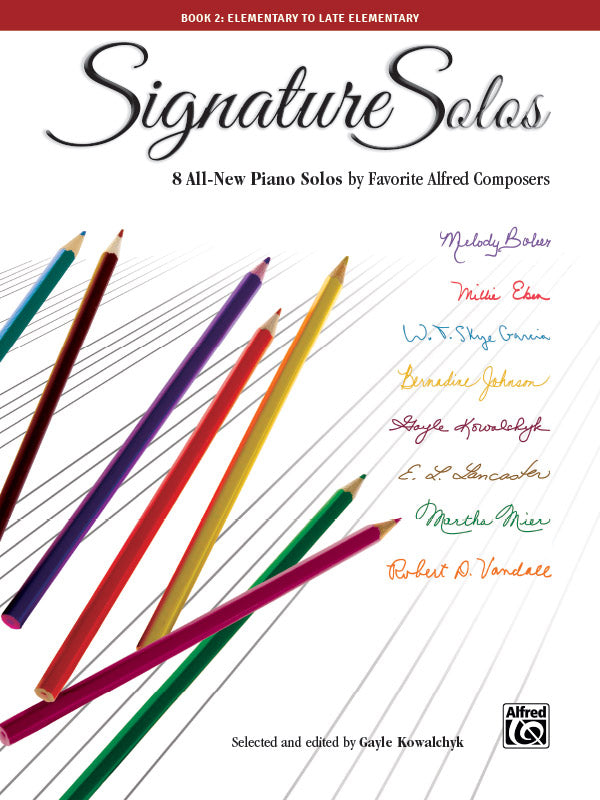 Signature Solos 2(8 All-New Piano Solos by Favorite Alfred Composers)