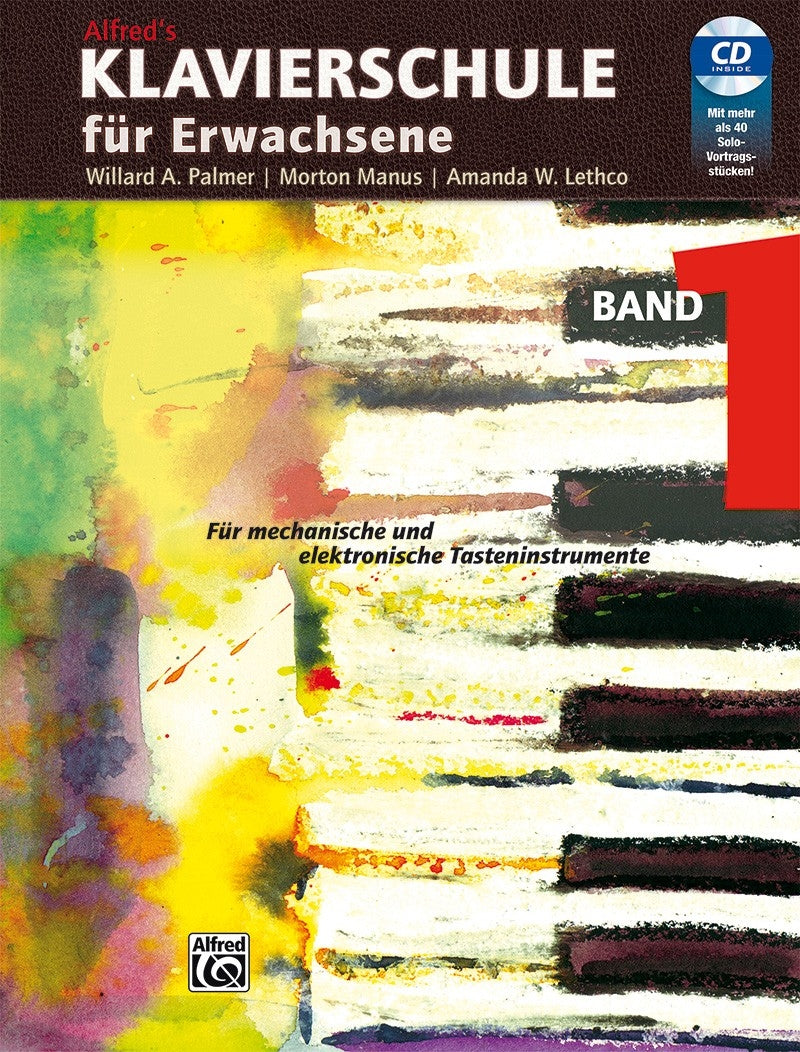 Williard A. Palmer: Alfred's Klavierschule fuer Erwachsenen 1 afbeelding 2