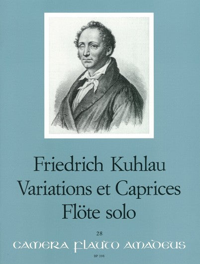 Kuhlau: Variations et Caprices op. 10 (Dwarsfluit)