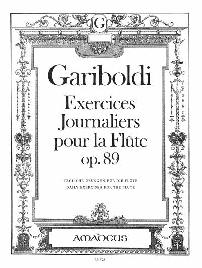 Gariboldi: Exercices Journaliers op. 89 (Dwarsfluit)