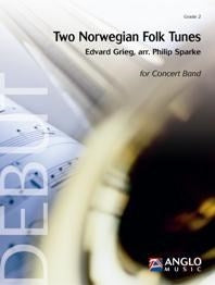 Grieg: Two Norwegian Folk Tunes (Partituur Harmonie) afbeelding 2