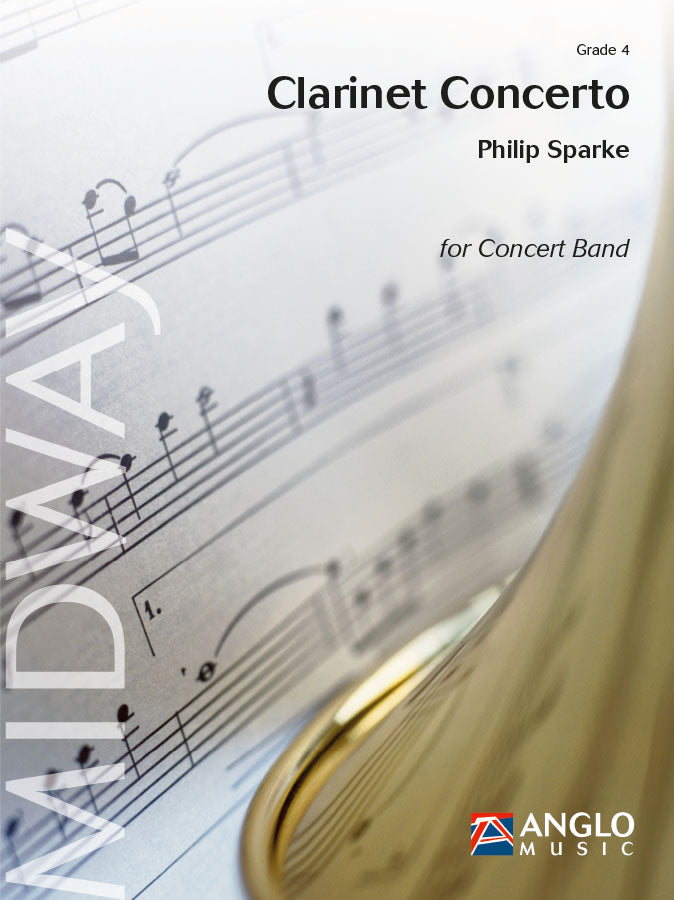 Sparke: Clarinet Concerto (Partituur Harmonie)