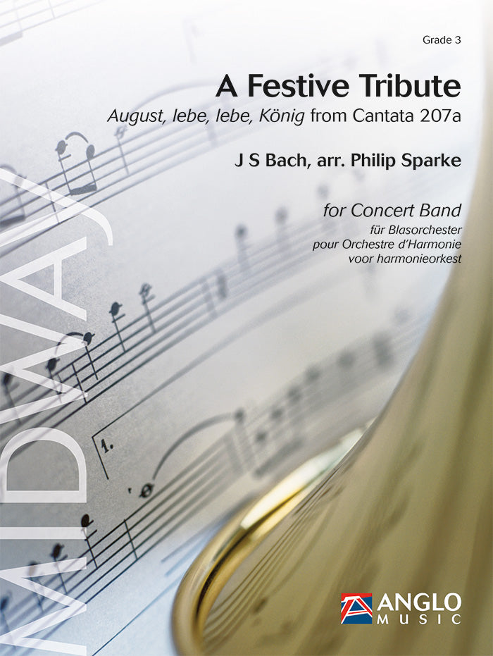 Bach: A Festive Tribute (Partituur Harmonie) afbeelding 2