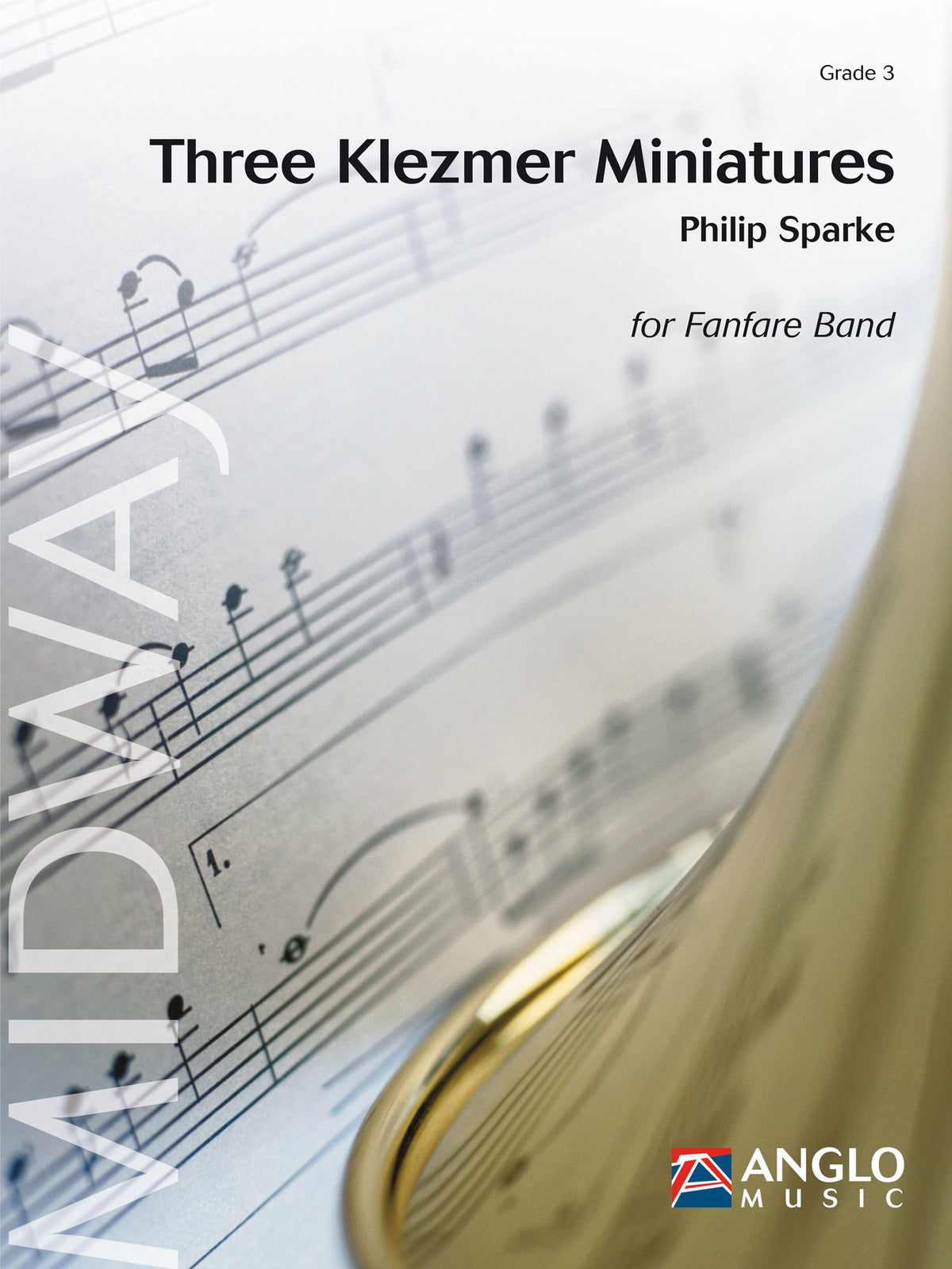 Sparke: Three Klezmer Miniatures (Partituur Fanfare) afbeelding 2