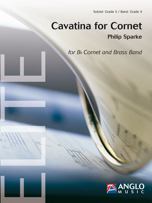 Sparke: Cavatina for Cornet (Partituur Brassband) afbeelding 2