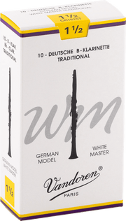 Vandoren CR1615T White Master Traditional Rieten voor Bb-klarinet 1,5 - 10 stuks