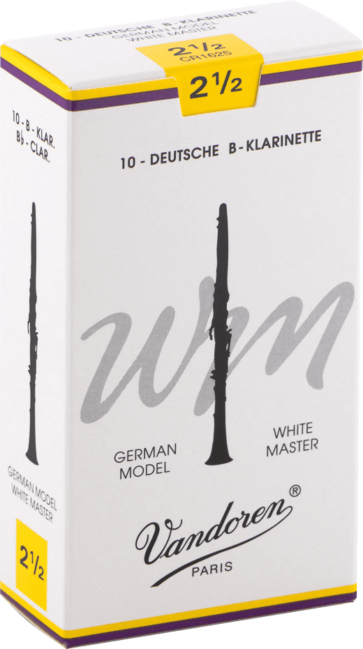 Vandoren CR1625 White Master Rieten voor Bb-klarinet 2,5 - 10 stuks