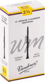 Vandoren CR1625T White Master Rieten voor Bb-klarinet 2,5 - 10 stuks
