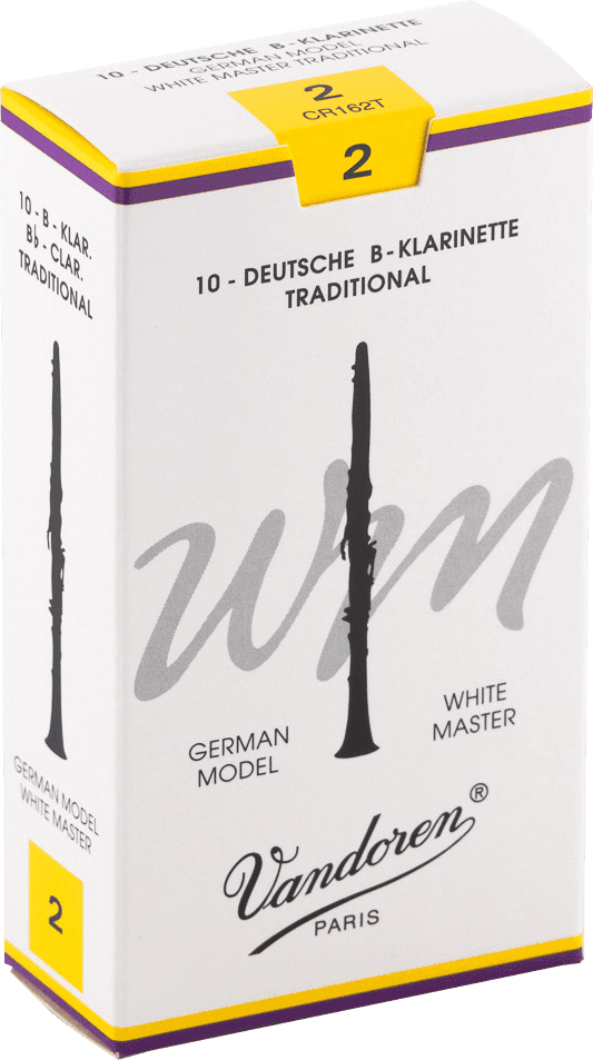 Vandoren CR162T White Master Rieten voor Bb-klarinet 2 - 10 stuks
