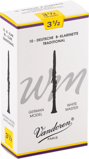 Vandoren CR1635T White Master Rieten voor Bb-klarinet 3,5 - 10 stuks