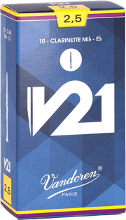 Vandoren CR8125 V21 Rieten voor Eb-klarinet 2,5 - 10 stuks