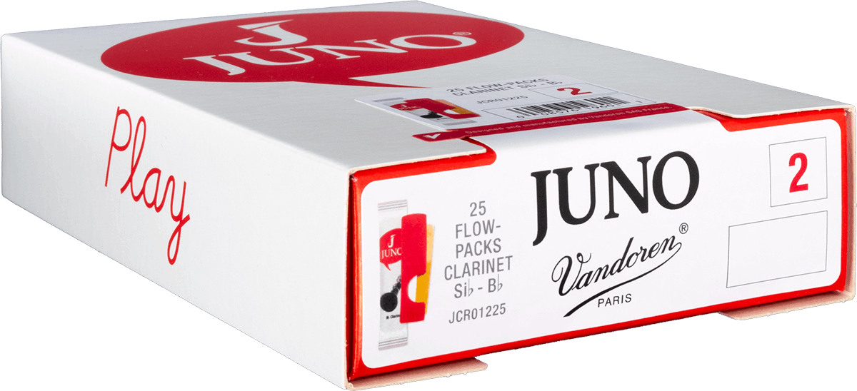 Vandoren JCR01225 Juno Rieten voor Bb-klarinet 2 - 25 stuks