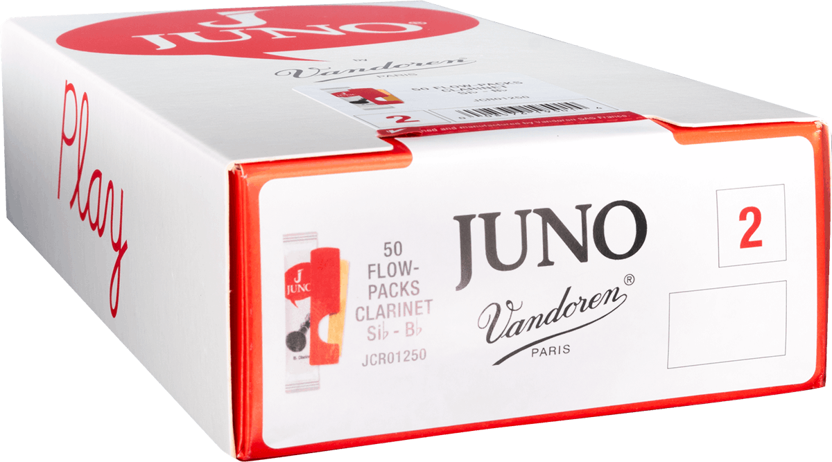 Vandoren JCR01250 Juno Rieten voor Bb-klarinet 2 - 50 stuks