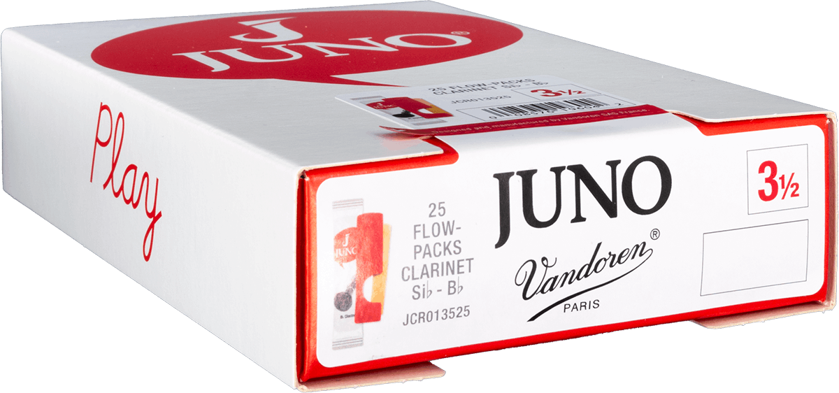 Vandoren JCR013525 Juno Rieten voor Bb-klarinet 3,5 - 25 stuks
